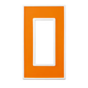 スイッチ/コンセントプレート アクセントオレンジ