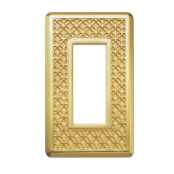 スイッチ/コンセントプレート ゴールド