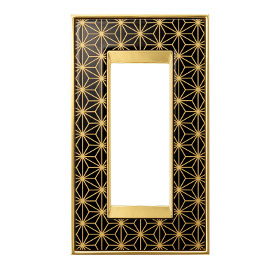 スイッチ/コンセントプレート麻の葉