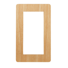 スイッチ/コンセントプレートクリア塗装