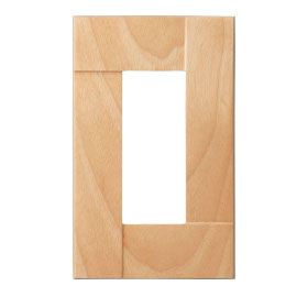 スイッチ/コンセントプレートクリア塗装