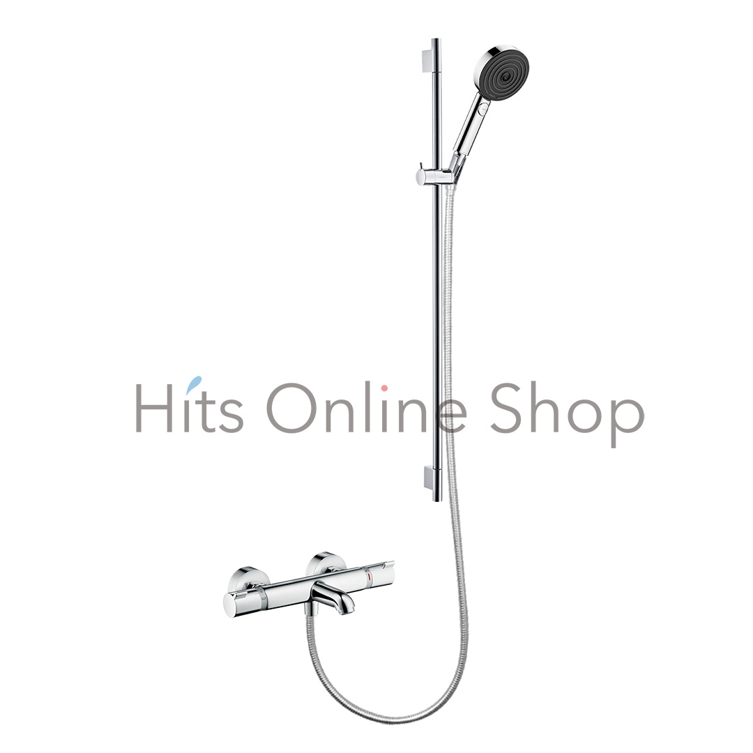 パルシファイ セレクトS ハンドシャワー+Ecostat comfort サーモスタットバス混合水栓セット