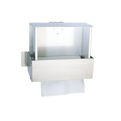 鏡裏ペーパータオルボックス