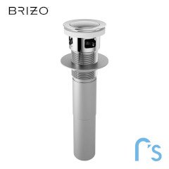 BRIZO プッシュ式ポップアップ排水金具(オーバーフロー付き)