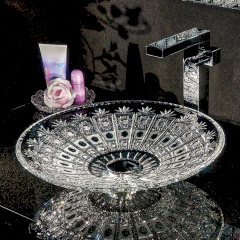 DILOS クリスタルガラス洗面器450mm