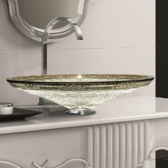 DILOS Empire クリスタルガラス手洗器450mm (PLATINUM)