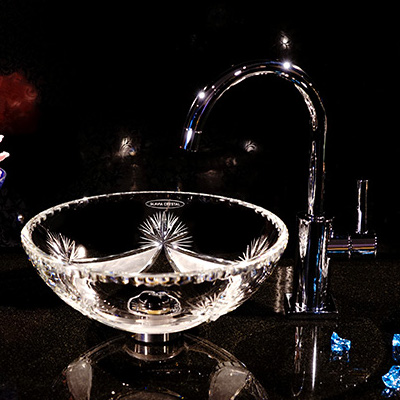 MIMI クリスタルガラス手洗器280mm