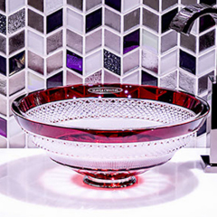 MIMI GAIA クリスタルガラス手洗器280mm (Rubin)