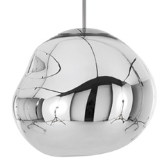 MELT PENDANT 50cm CHROME