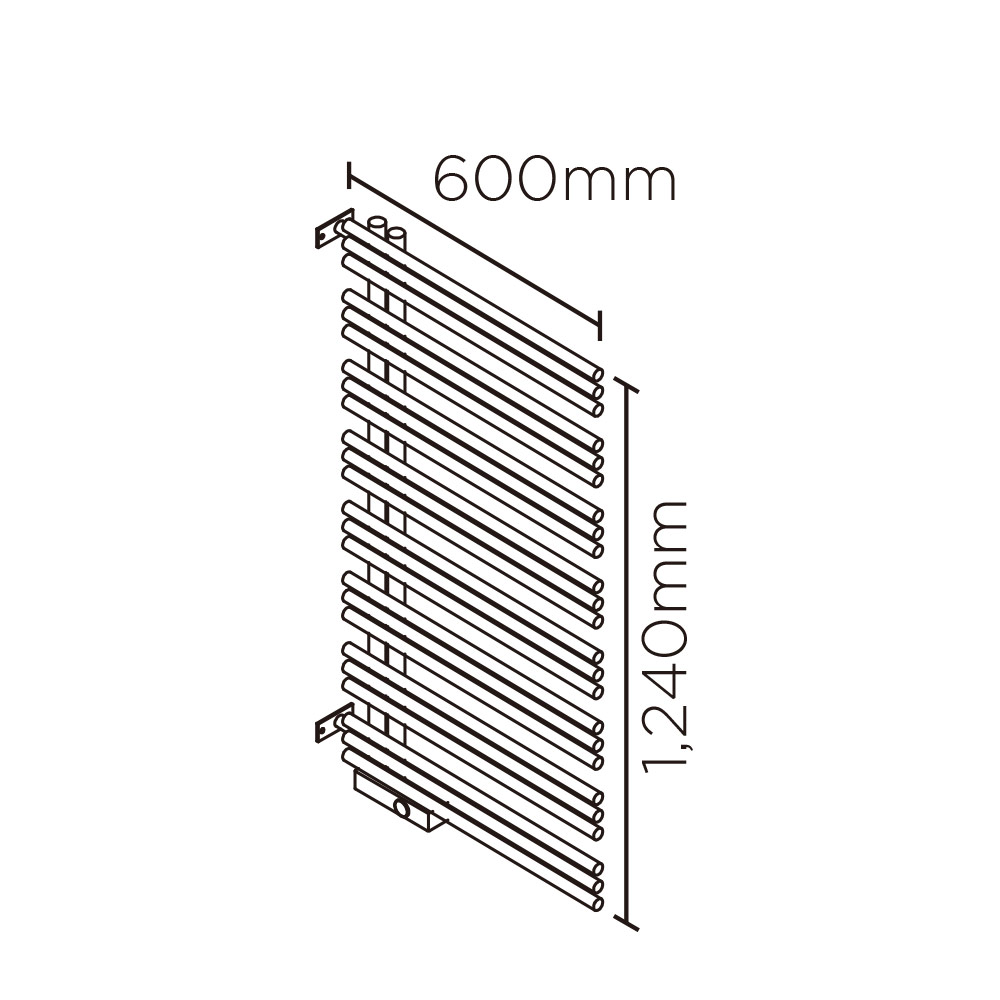YAE90壁垂直設置(高さ:1240mm 幅:600mm 右開き CANDYRED )キャンディレッド