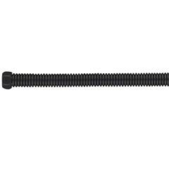 フレキホース400mm (ブラック)